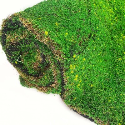 Искусственный мох в рулоне. Дизайн MPA062 GREEN